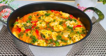 Peixe ao Molho com Leite de Coco