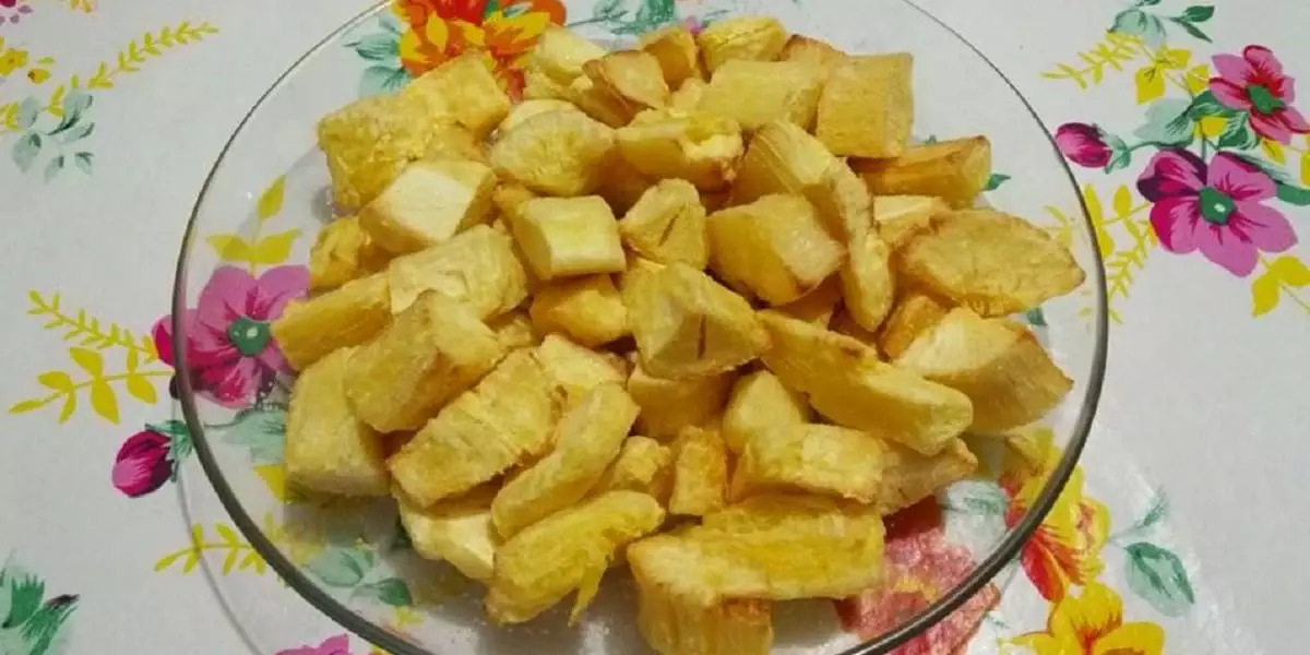como fazer mandioca na airfryer