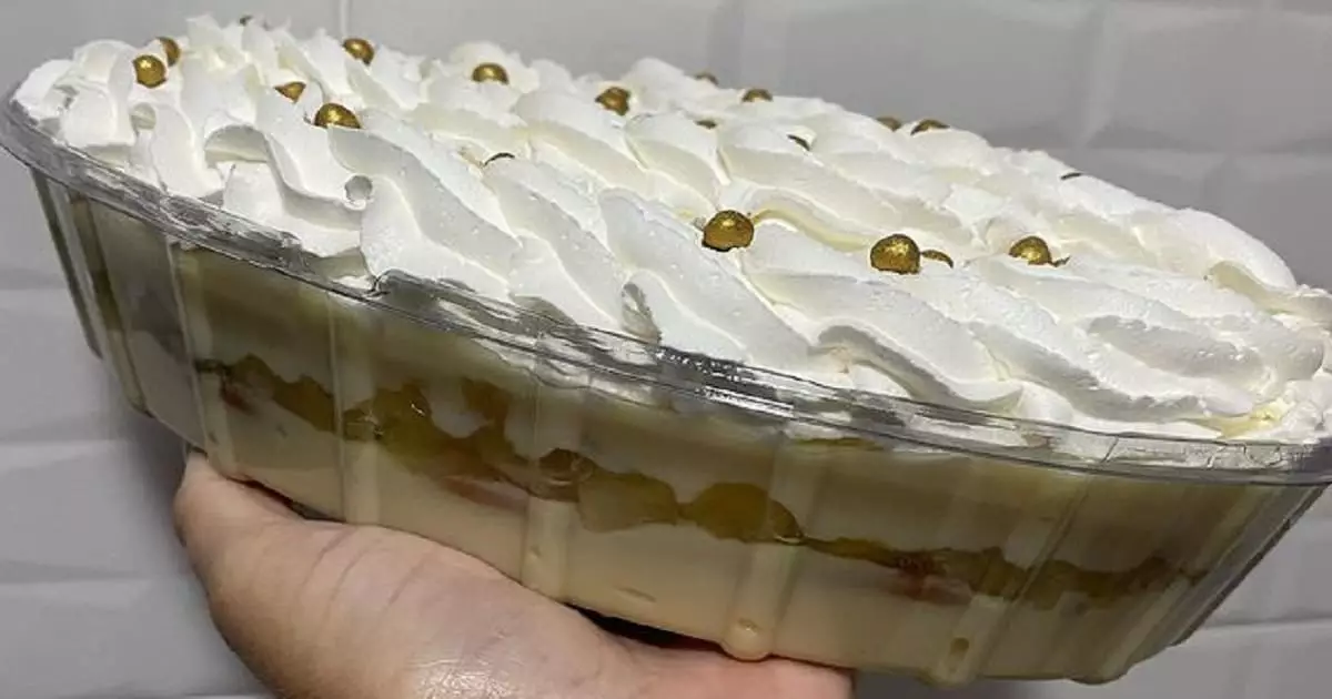 como fazer pavê de abacaxi