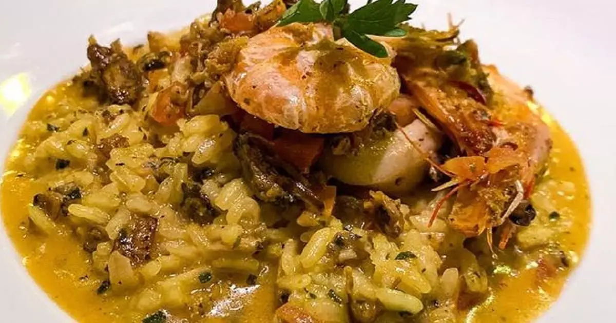 Como fazer risoto de frutos do mar