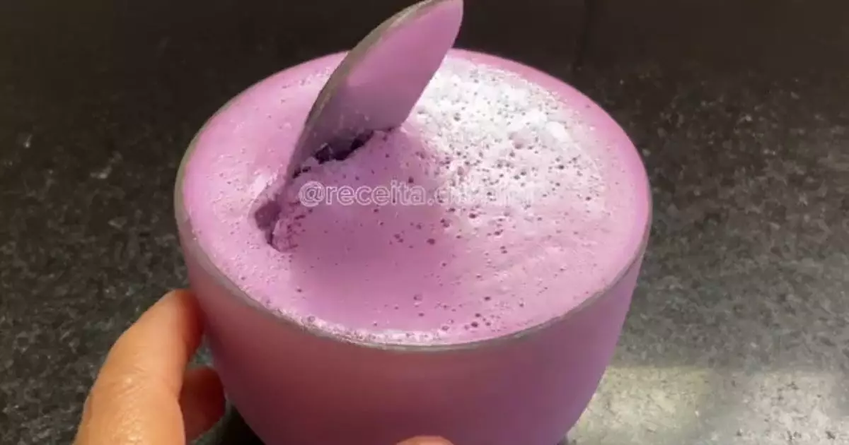 Misturei Creme de Leite com Gelatina e Olha no Que Deu