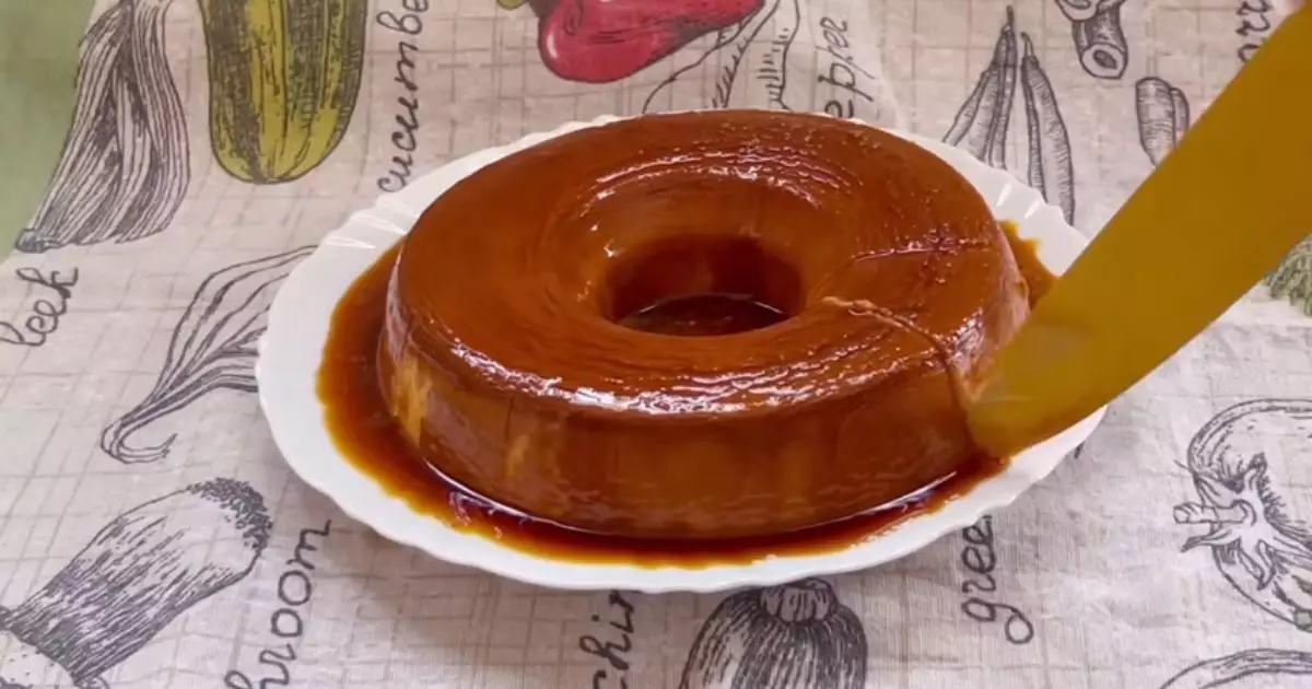 Pudim de 2 Ingredientes